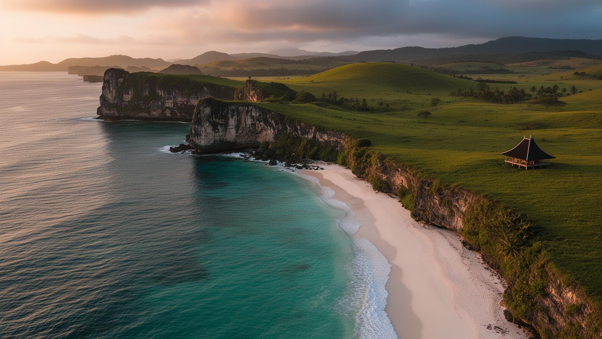 Beachfront land in Sumba, Indonesia — exclusive coastline for investment
